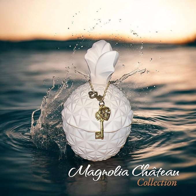 Magnolia Château – 7 oz Luxury Coconut Apricot Wax Candle